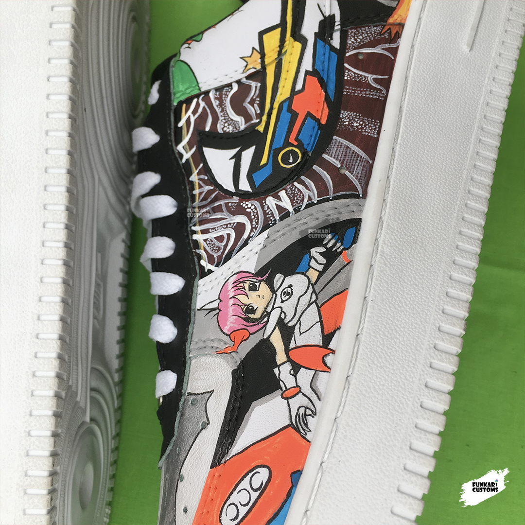 Nike Af1 Anime Abstract